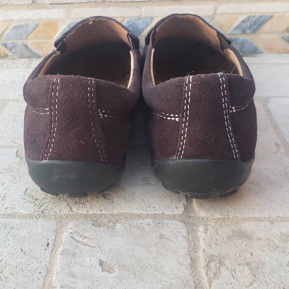 Brown Naturalizer Suede Casual Shoes Flats - Size 7 - Picture 5 of 8